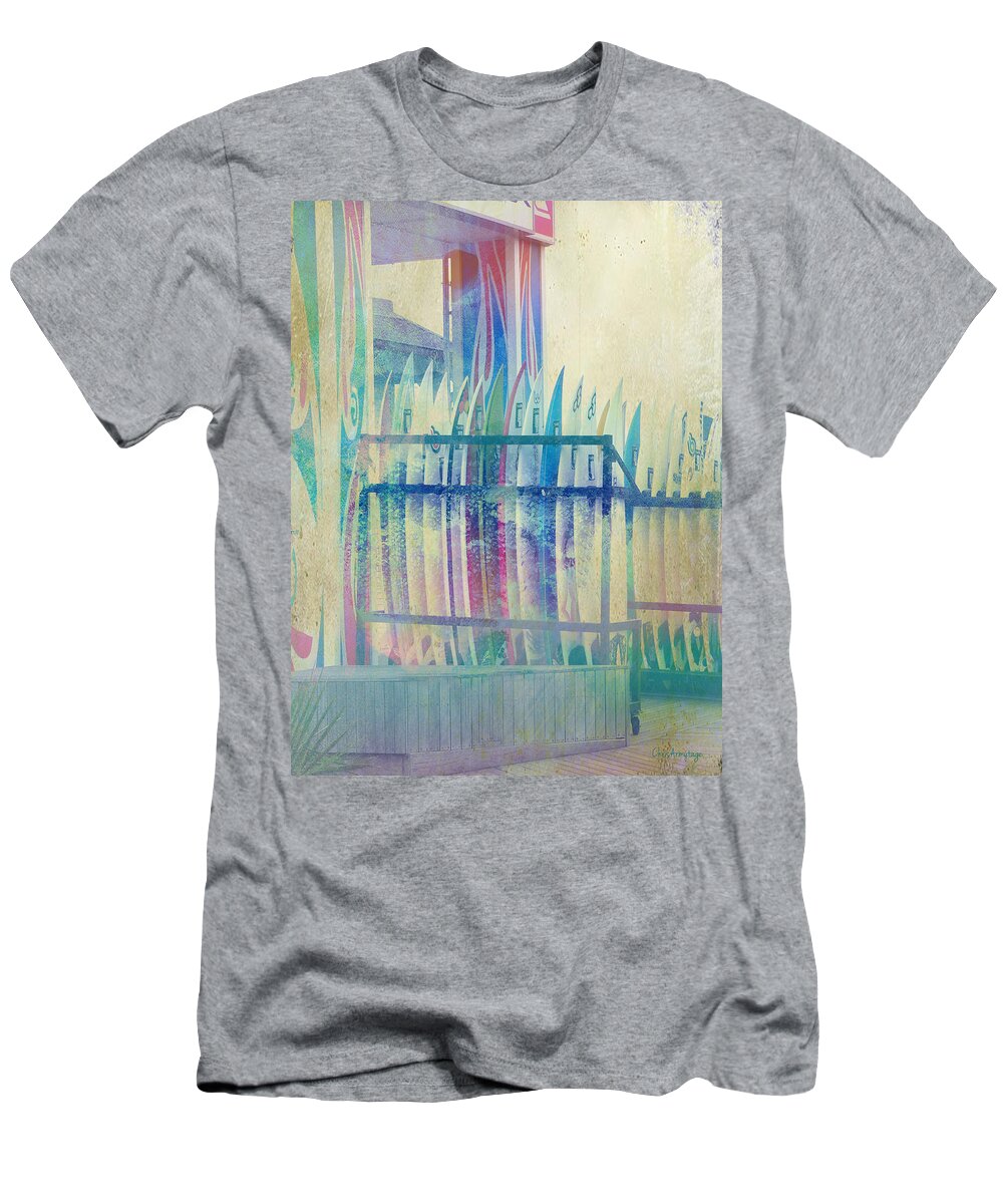 Surfing T-Shirt featuring the photograph Boardwalk by Chris Armytage