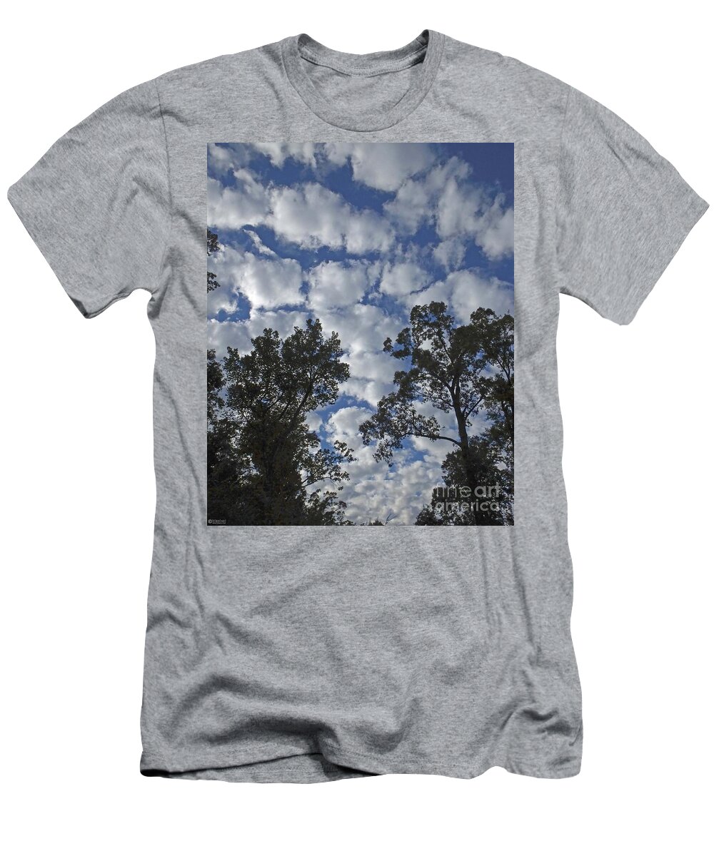 Clouds T-Shirt featuring the photograph Burden Sky by Lizi Beard-Ward