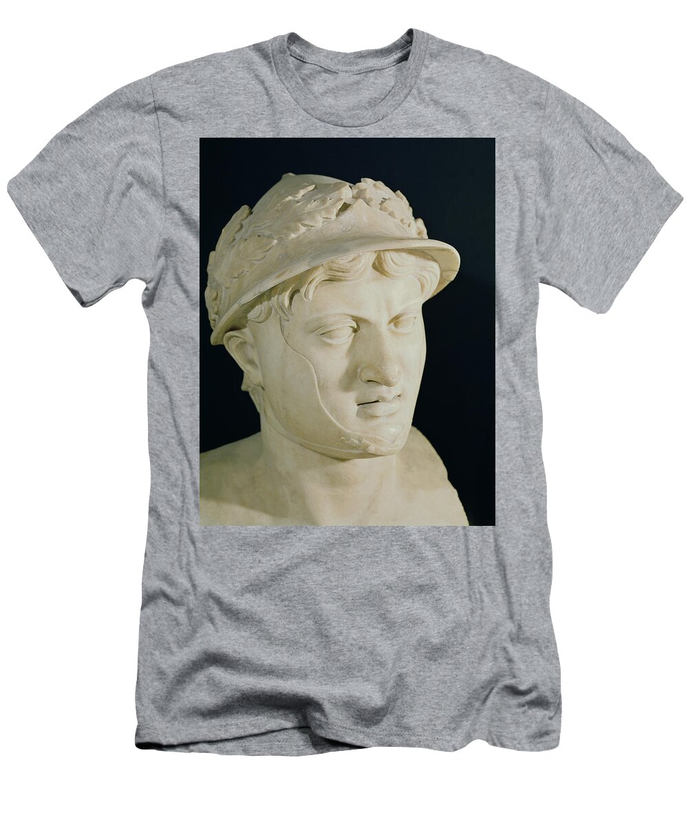 Pyrrhus T-Shirt featuring the photograph Bust Of Pyrrhus by Roman