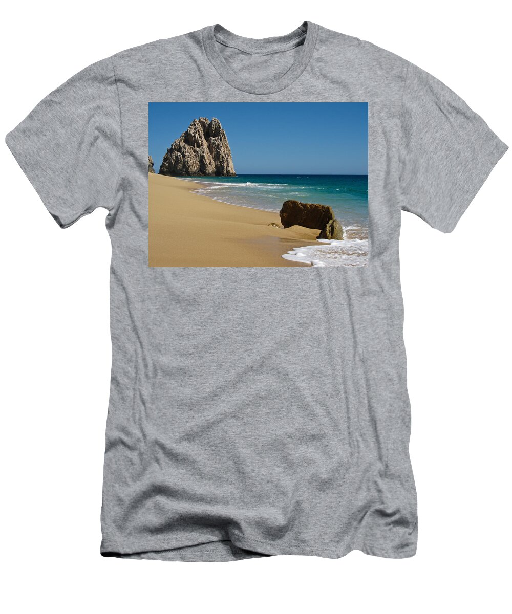 Los Cabos T-Shirt featuring the photograph Cabo San Lucas Beach 1 by Shane Kelly