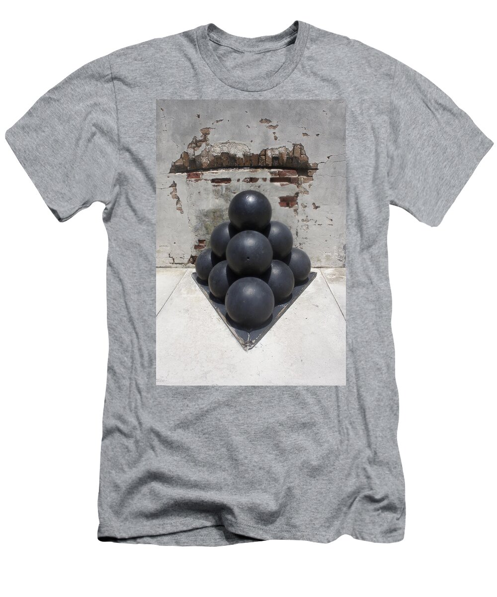 Cannonball T-Shirt featuring the photograph Cannonballs by Laurie Perry
