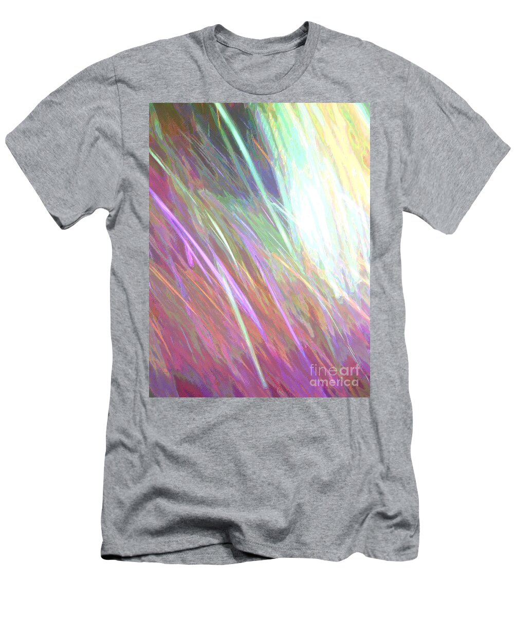 Celeritas T-Shirt featuring the mixed media Celeritas 69 by Leigh Eldred