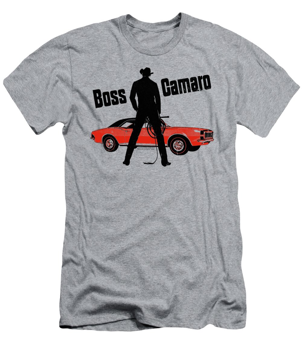  T-Shirt featuring the digital art Chevrolet - Boss by Brand A