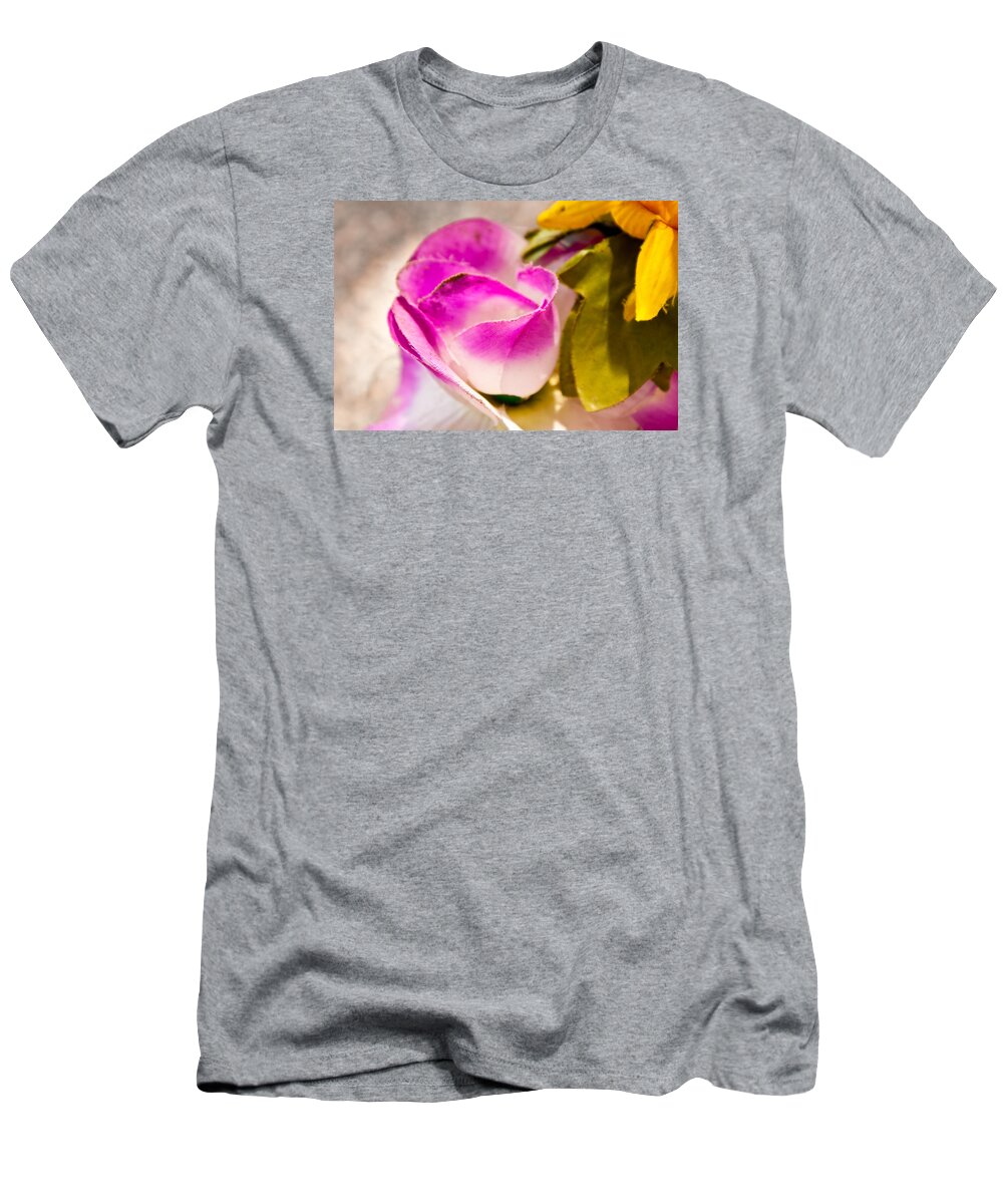 Flower T-Shirt featuring the photograph Cloth Rose Bud by James Gay