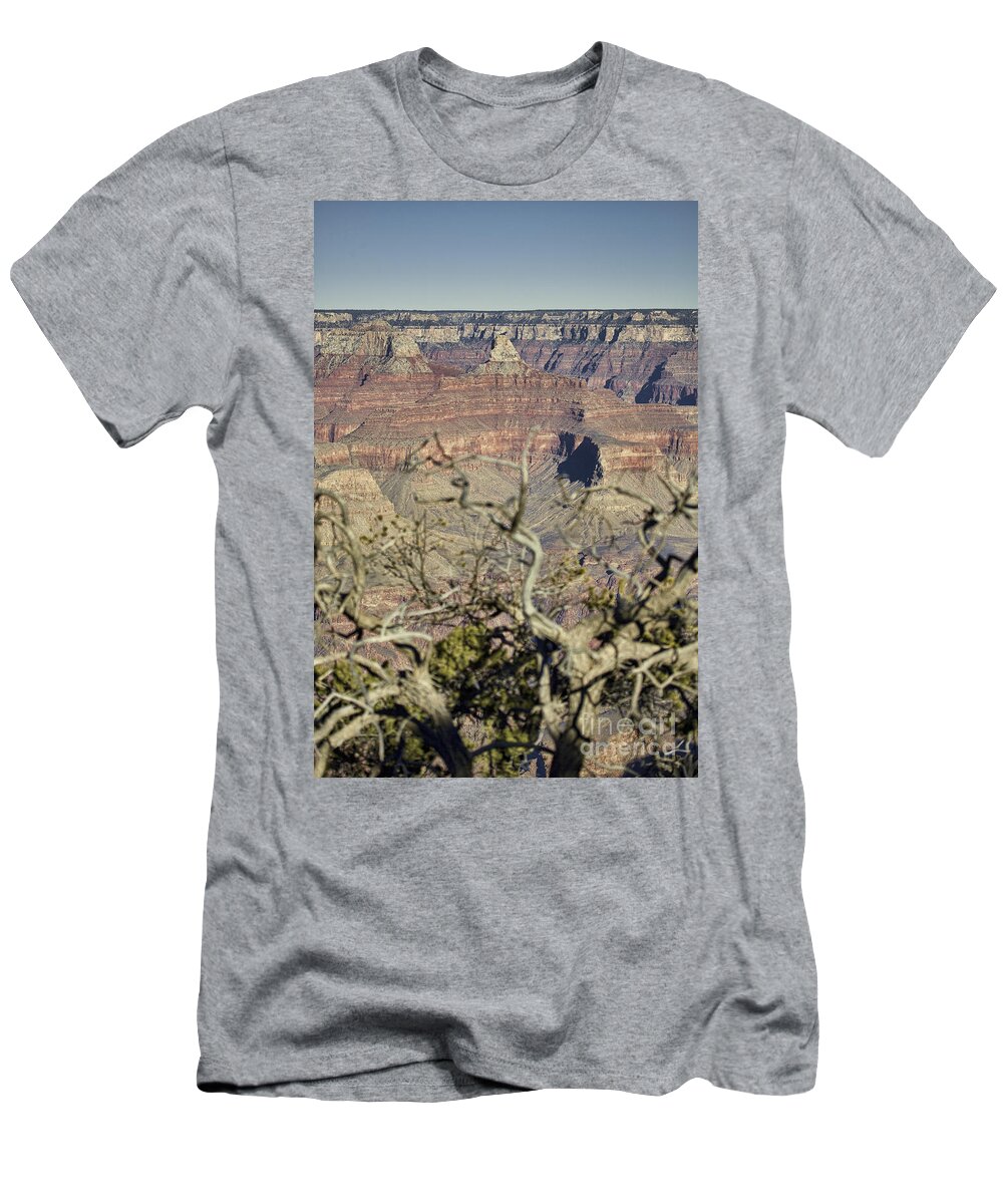 Color T-Shirt featuring the photograph Color of the Grand Canyon South Rim V2 by Douglas Barnard
