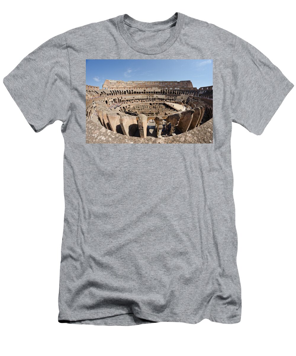 Colosseum T-Shirt featuring the photograph Colosseum by Pablo Lopez