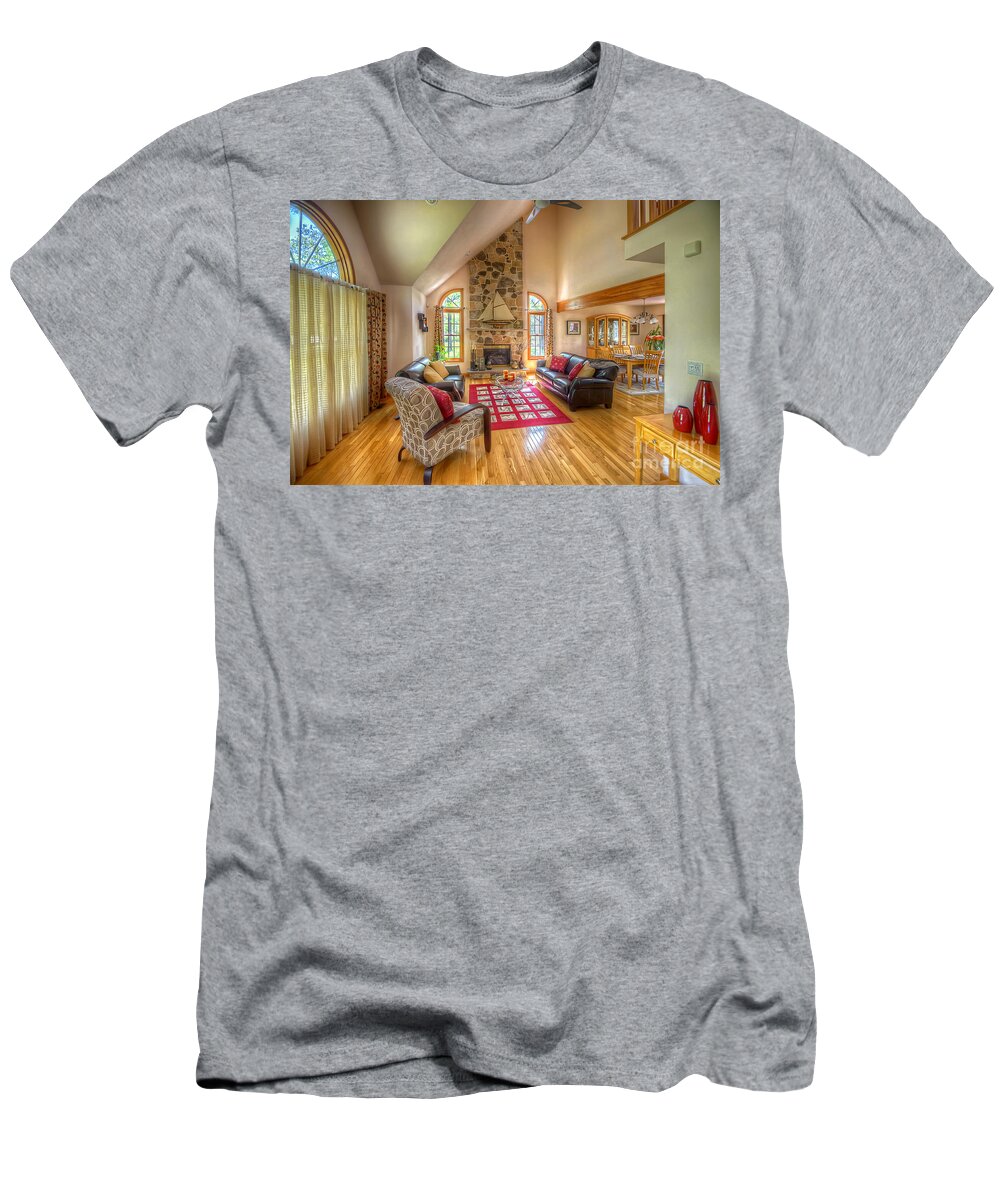 Yhun Suarez T-Shirt featuring the photograph Country Home by Yhun Suarez