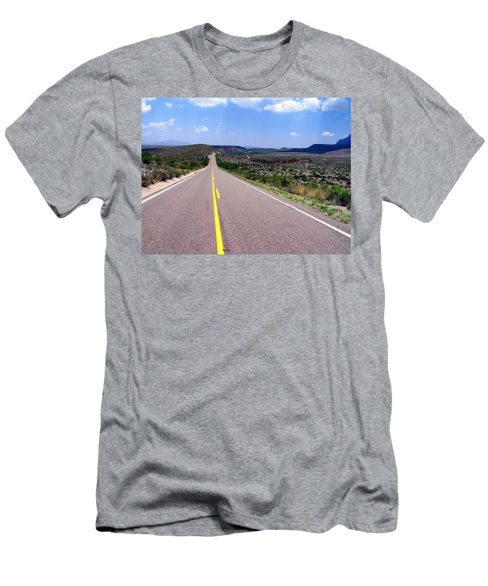 Texas T-Shirt featuring the photograph Countryside of Texas by Mountain Dreams