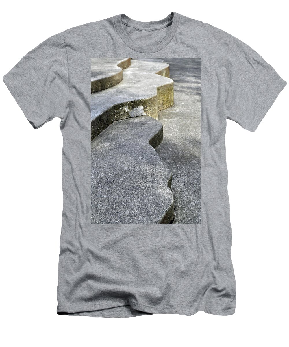 Curvy Steps T-Shirt featuring the photograph Curvy Steps by Tikvah's Hope