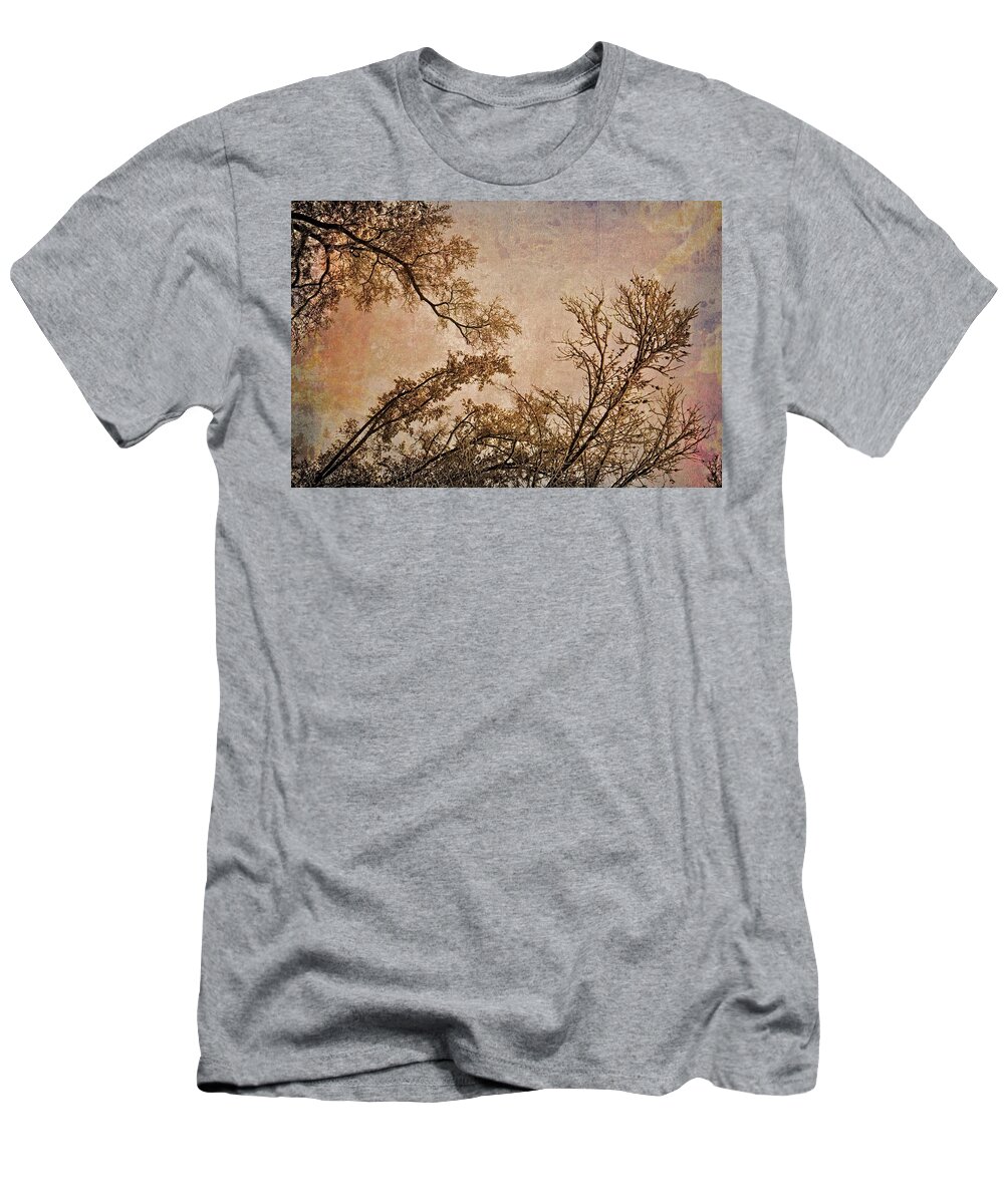 Landscape T-Shirt featuring the photograph Dancing Trees by Carol Whaley Addassi