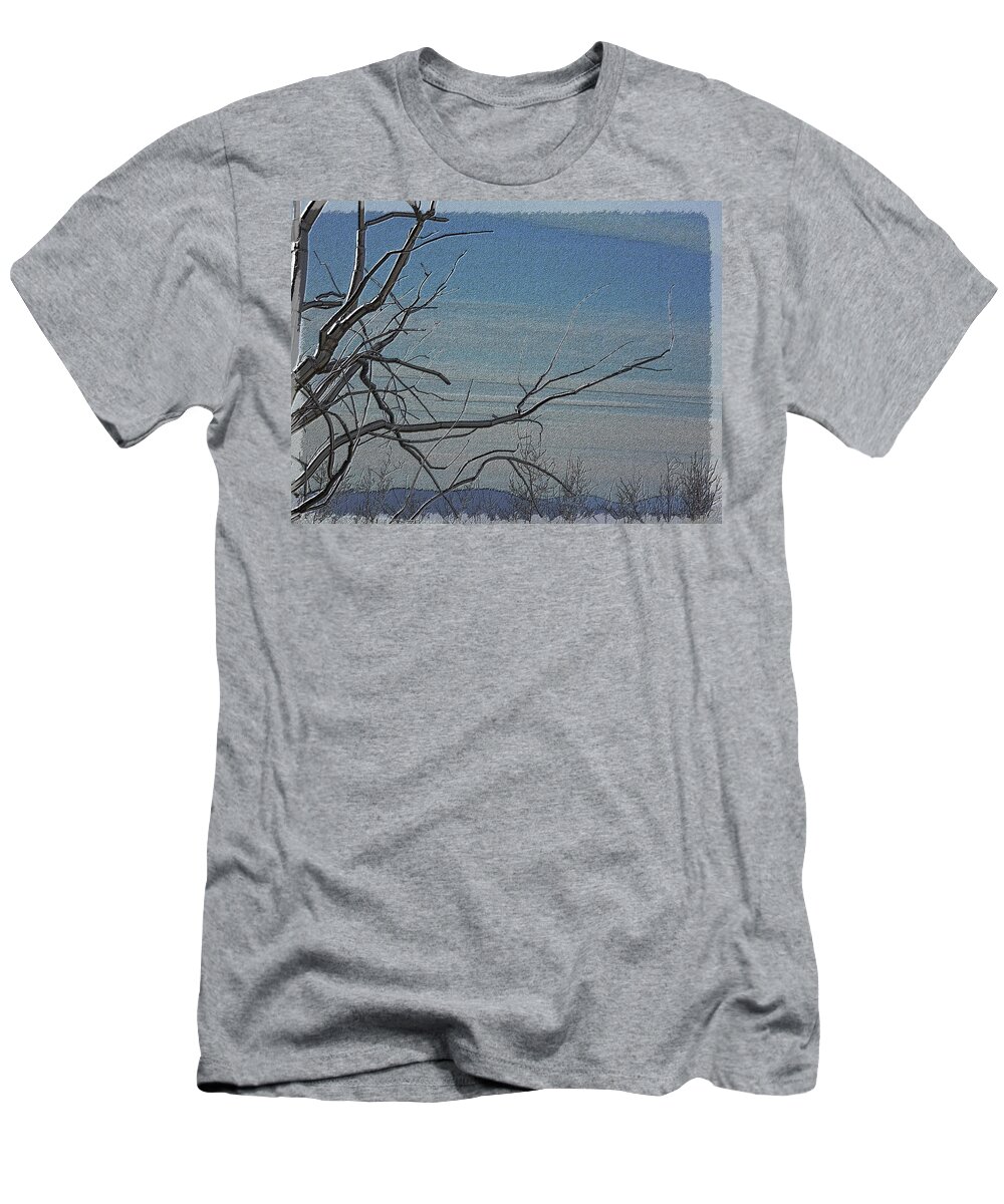 Dawn T-Shirt featuring the digital art Dawns Early Light by Tim Allen