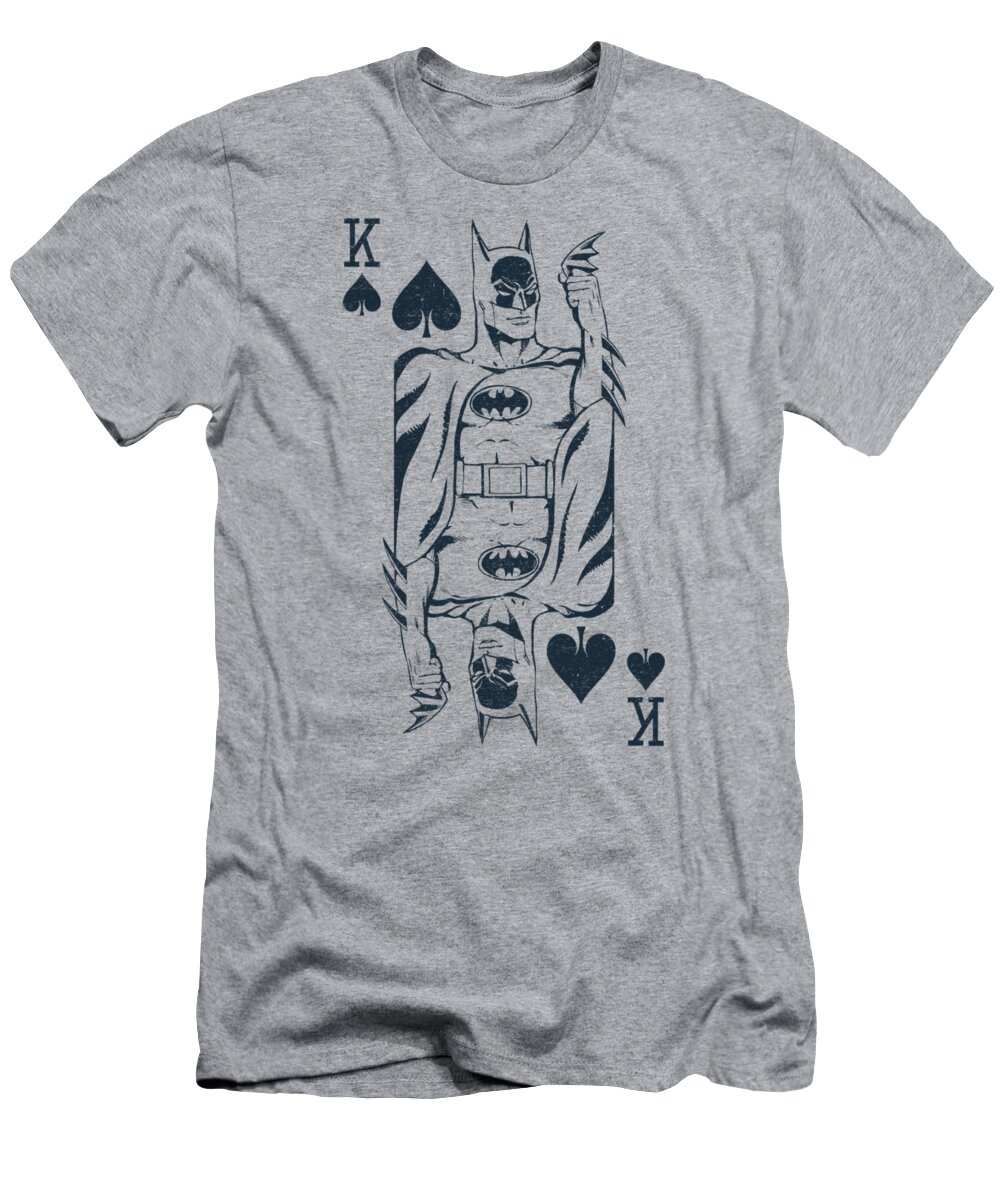  T-Shirt featuring the digital art Dc - Bat Card by Brand A