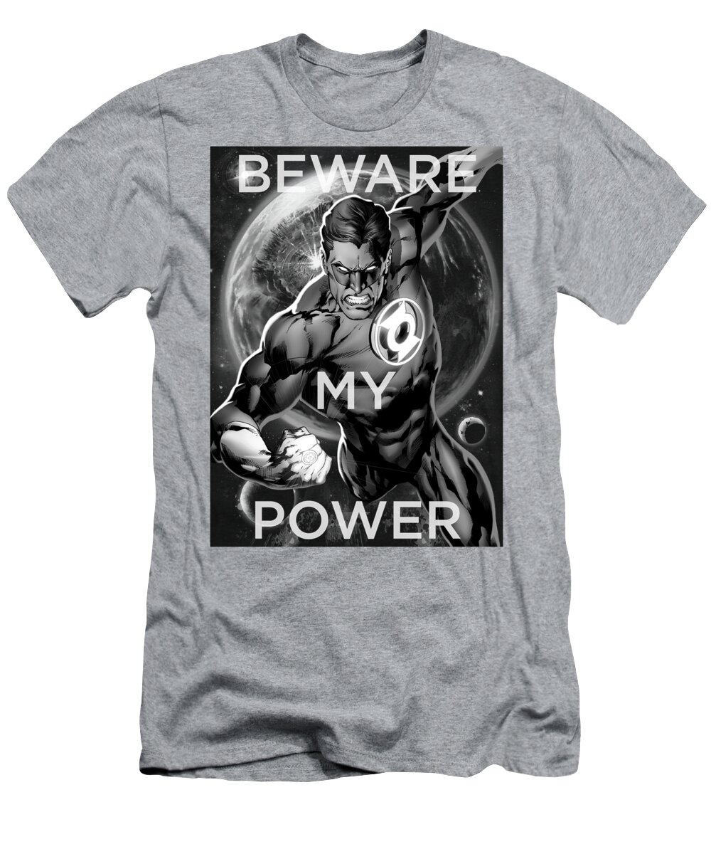 T-Shirt featuring the digital art Dc - Power by Brand A