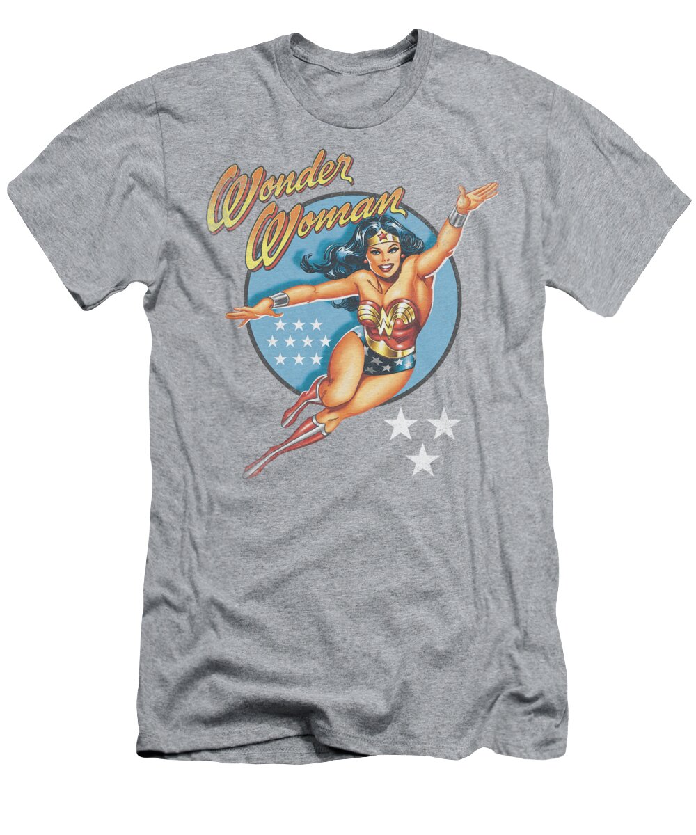 Beliebter neuer Artikel Dco - Wonder Woman Art - Brand A Vintage T-Shirt by Fine America
