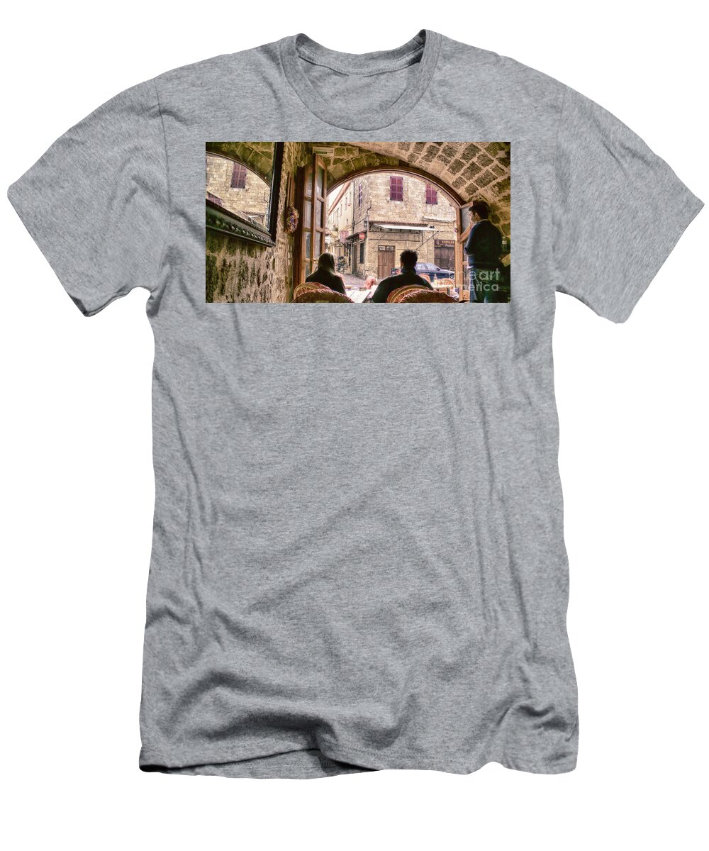 People T-Shirt featuring the photograph Dinner For Two by Eye Olating Images
