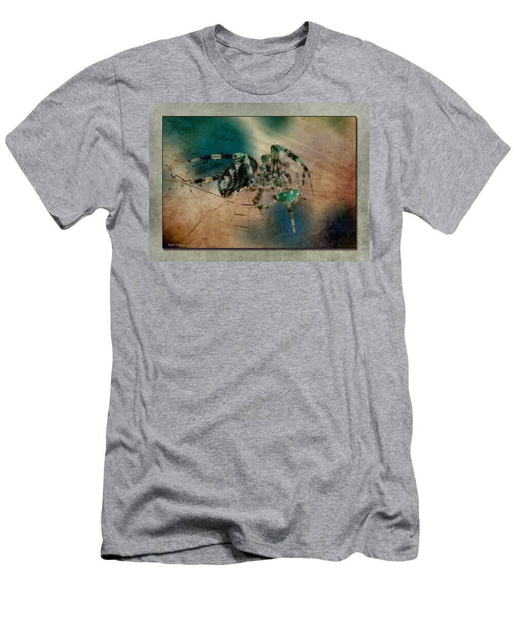 Spider T-Shirt featuring the photograph Dinner on the Half Shell by WB Johnston