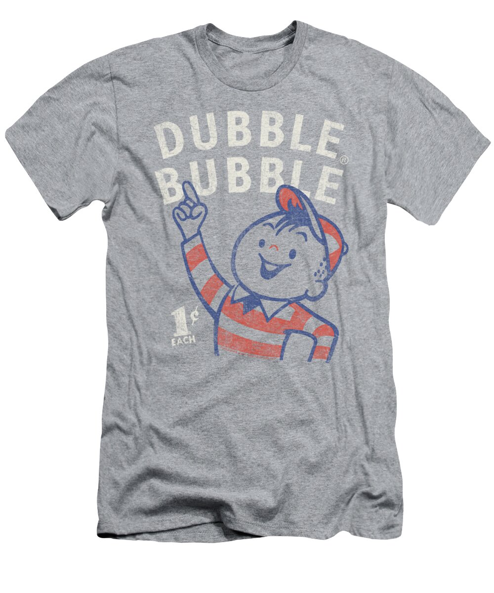 Dubble Bubble T-Shirt featuring the digital art Dubble Bubble - Pointing by Brand A