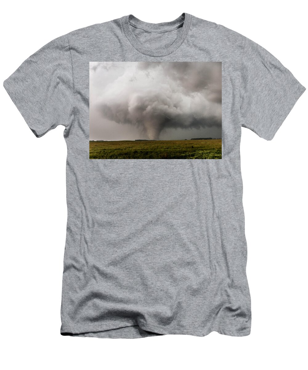 Tornado T-Shirt featuring the photograph EF4 South Dakota by Marcus Hustedde