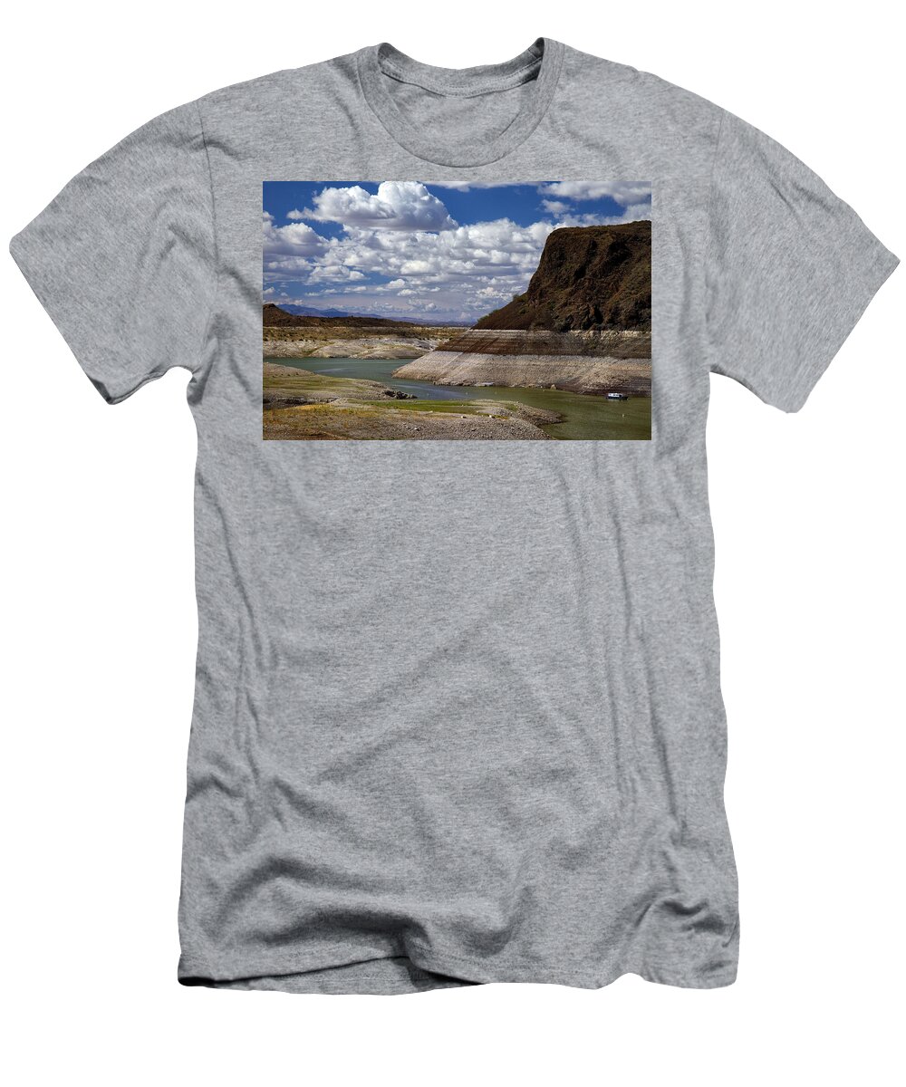 New Mexico T-Shirt featuring the photograph Elephant Butte Profile by Diana Powell