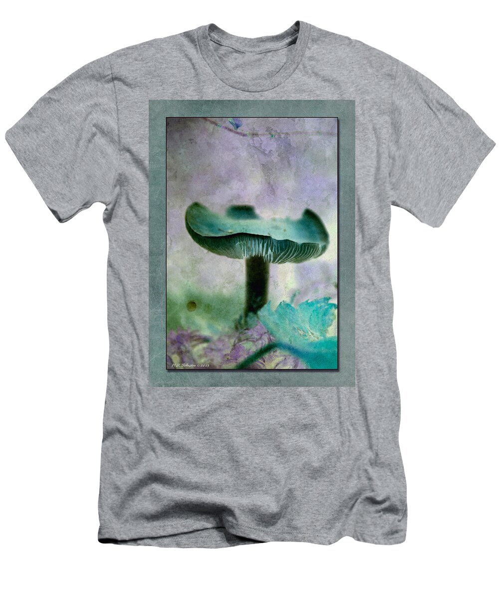 Mushroom T-Shirt featuring the photograph Fall Mushroom 18 by WB Johnston