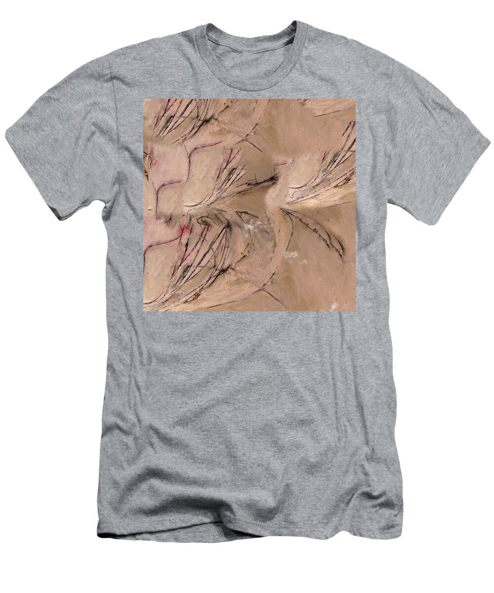 Abstract Expressionism T-Shirt featuring the digital art Fly by Barbara Morra