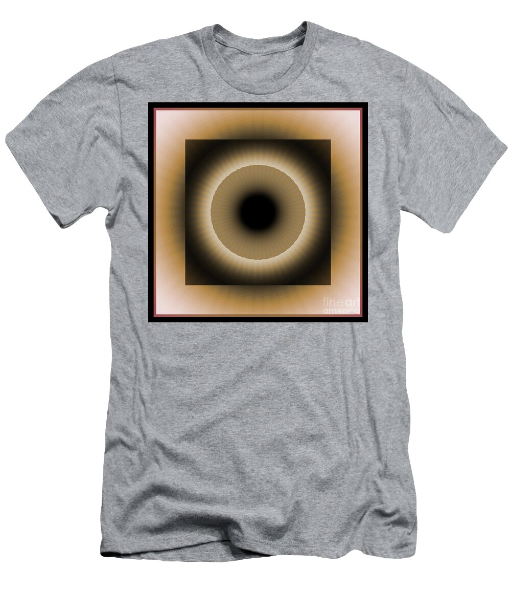 Focus 2 T-Shirt featuring the digital art Focus 2 by Elizabeth McTaggart