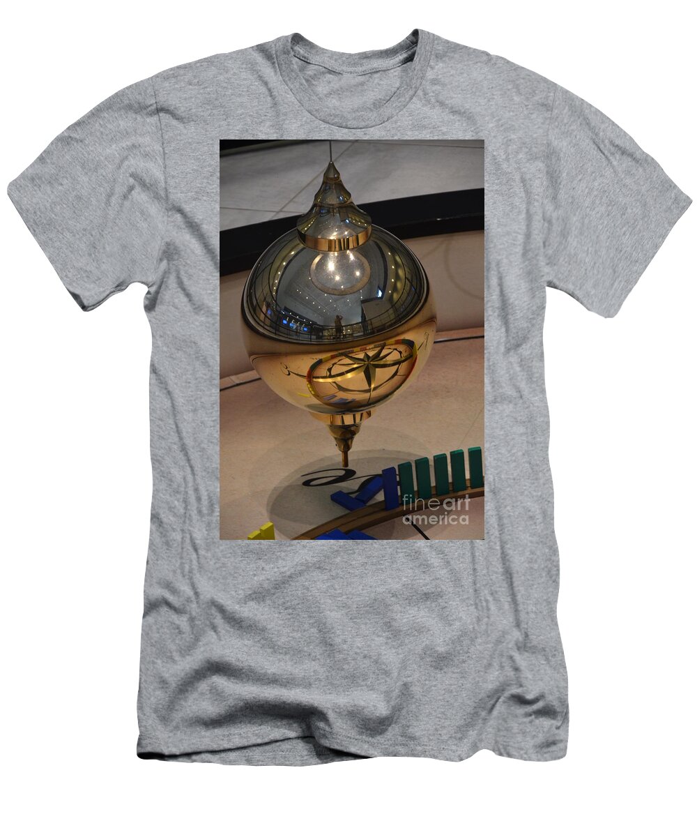 Foucault's Pendulum T-Shirt featuring the photograph Foucalt's Pendulum by Robert Meanor