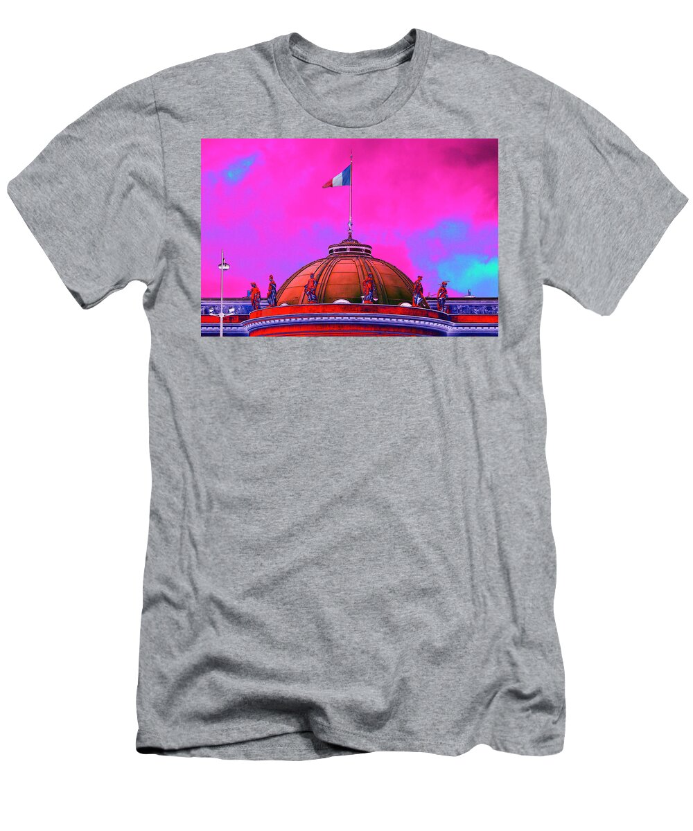 Dome T-Shirt featuring the photograph French Dome Art by Richard Henne