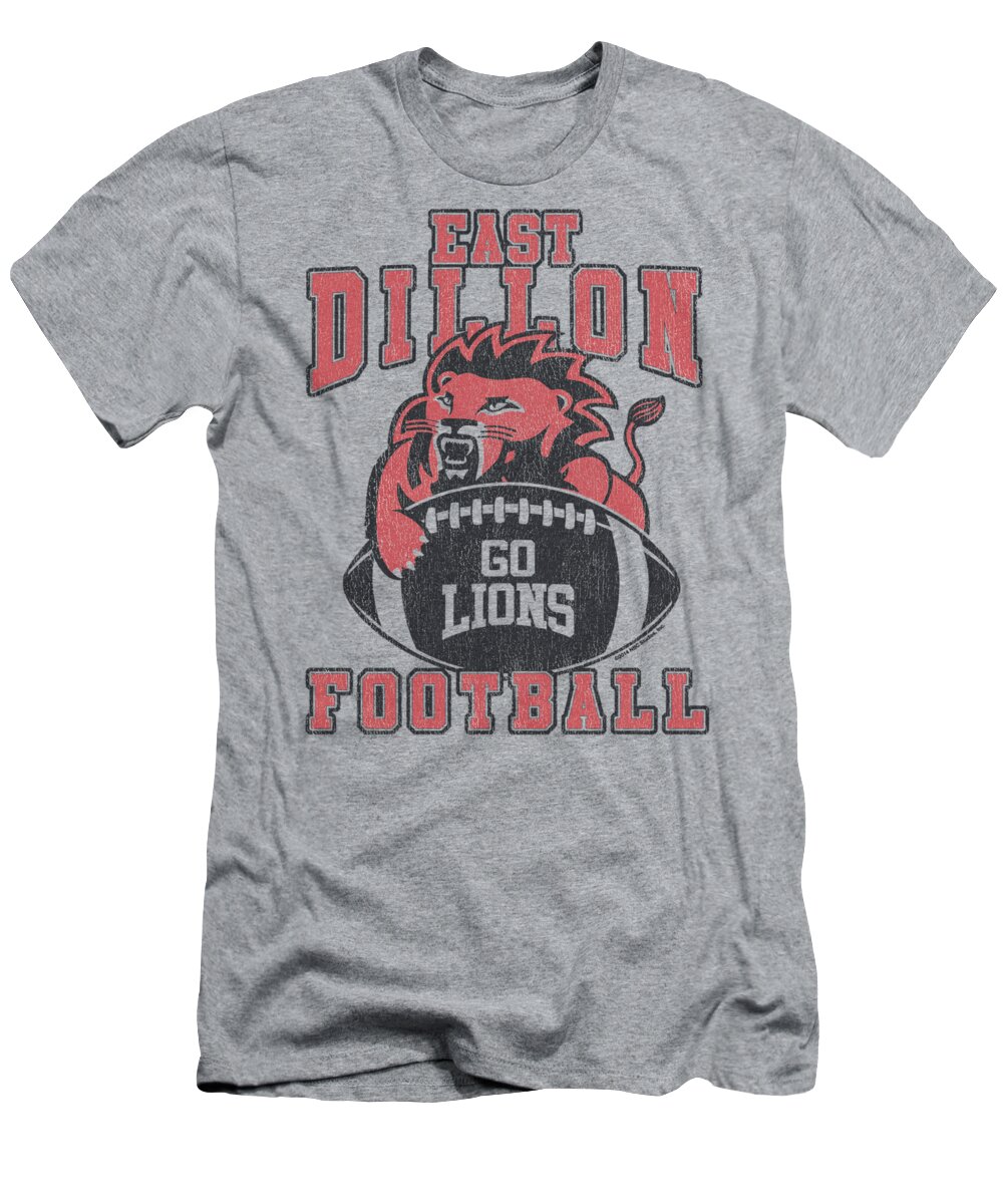  T-Shirt featuring the digital art Friday Night Lights - Go Lions by Brand A
