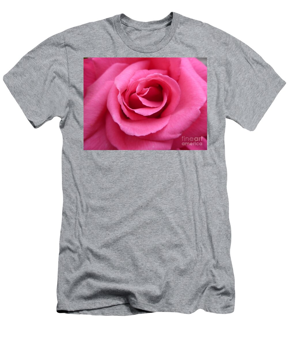Gorgeous T-Shirt featuring the photograph Gorgeous Pink Rose by Vicki Spindler