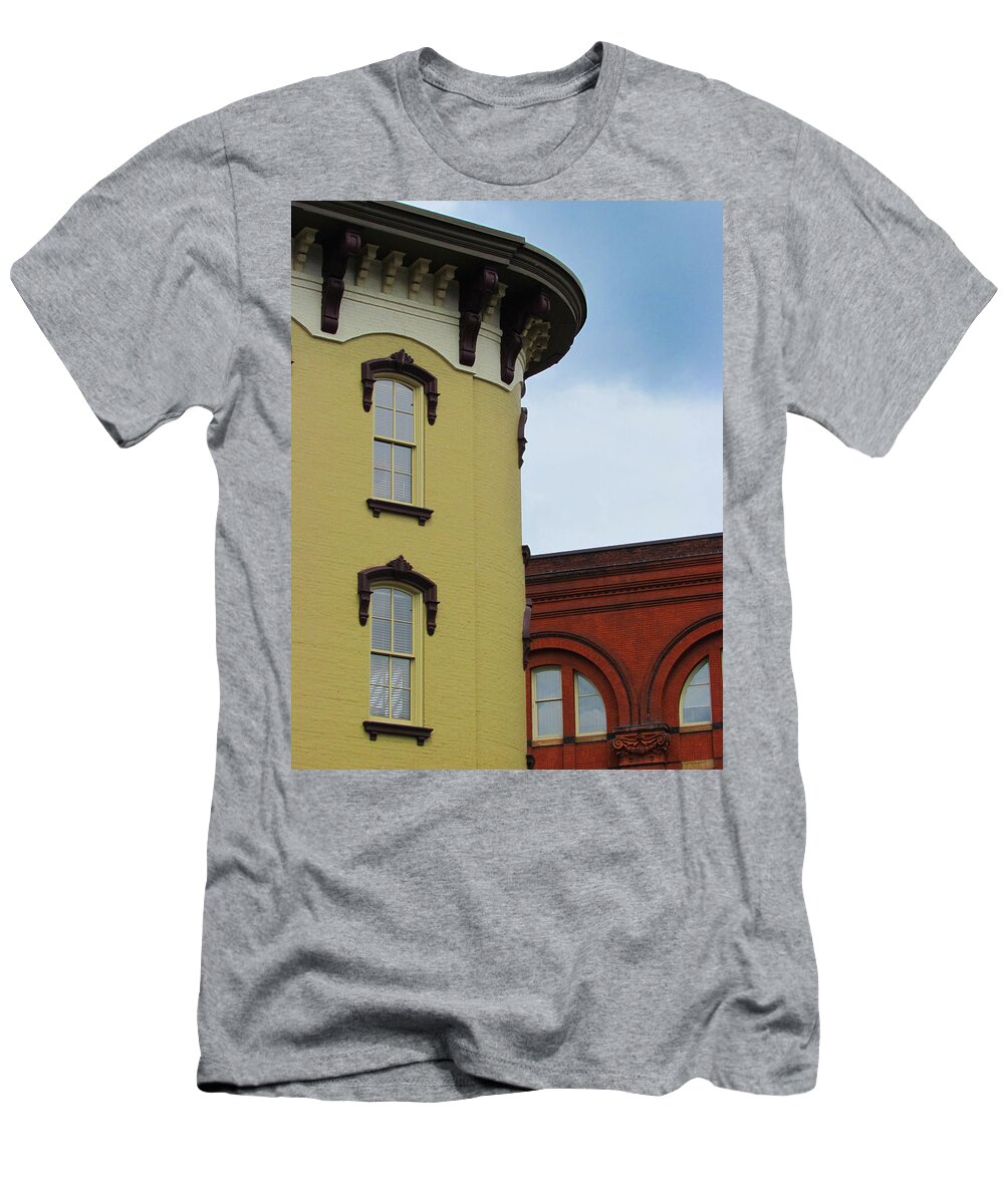 Grand Rapids T-Shirt featuring the photograph Grand Rapids Downtown Architecture by David T Wilkinson