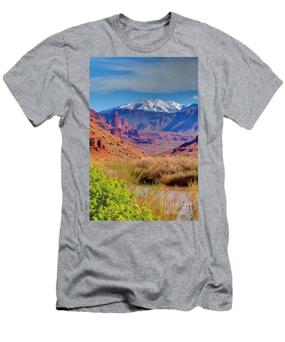 Colorado River T-Shirt featuring the photograph Grand Views by Sue Karski