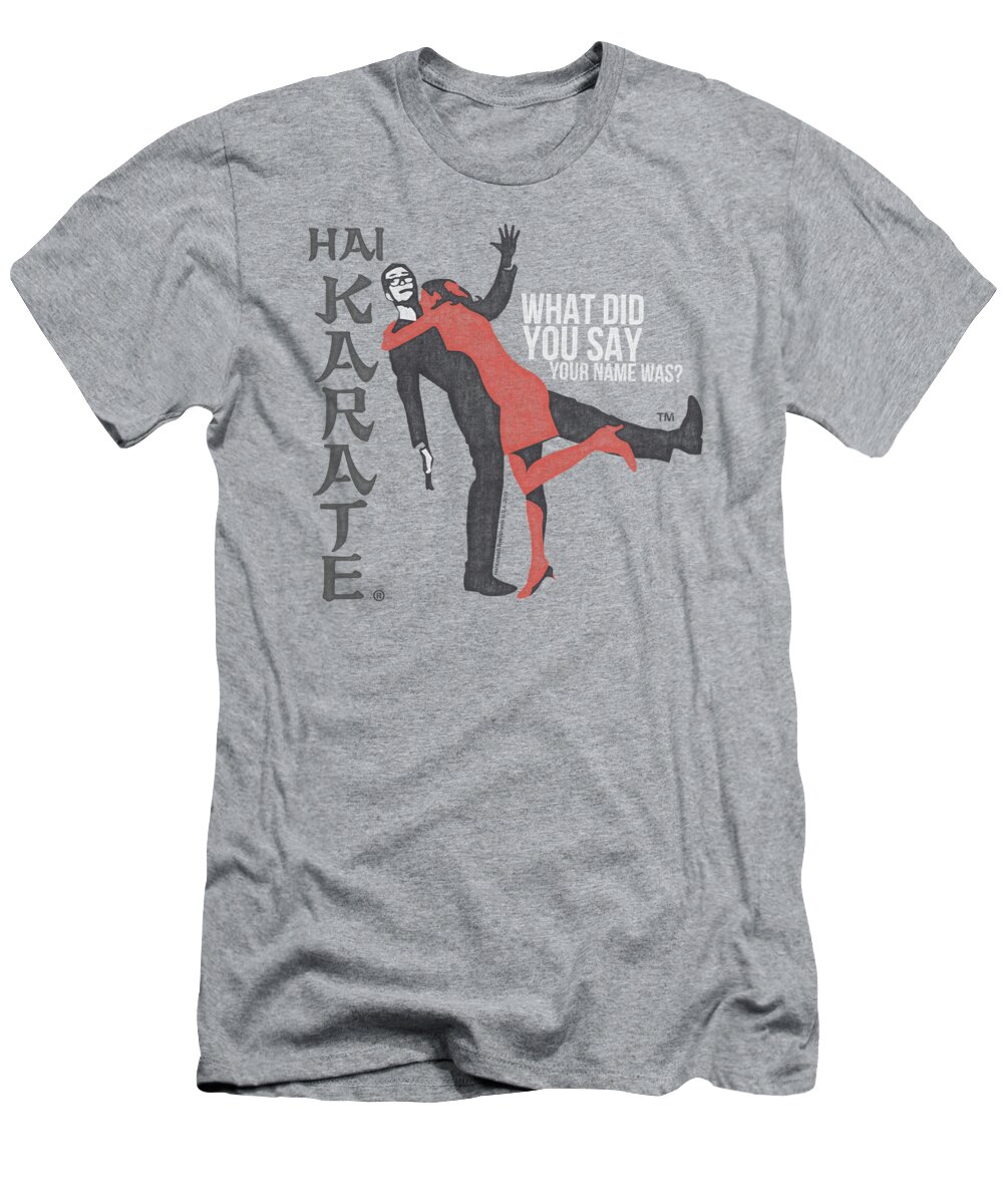 Hai Karate T-Shirt featuring the digital art Hai Karate - Name by Brand A