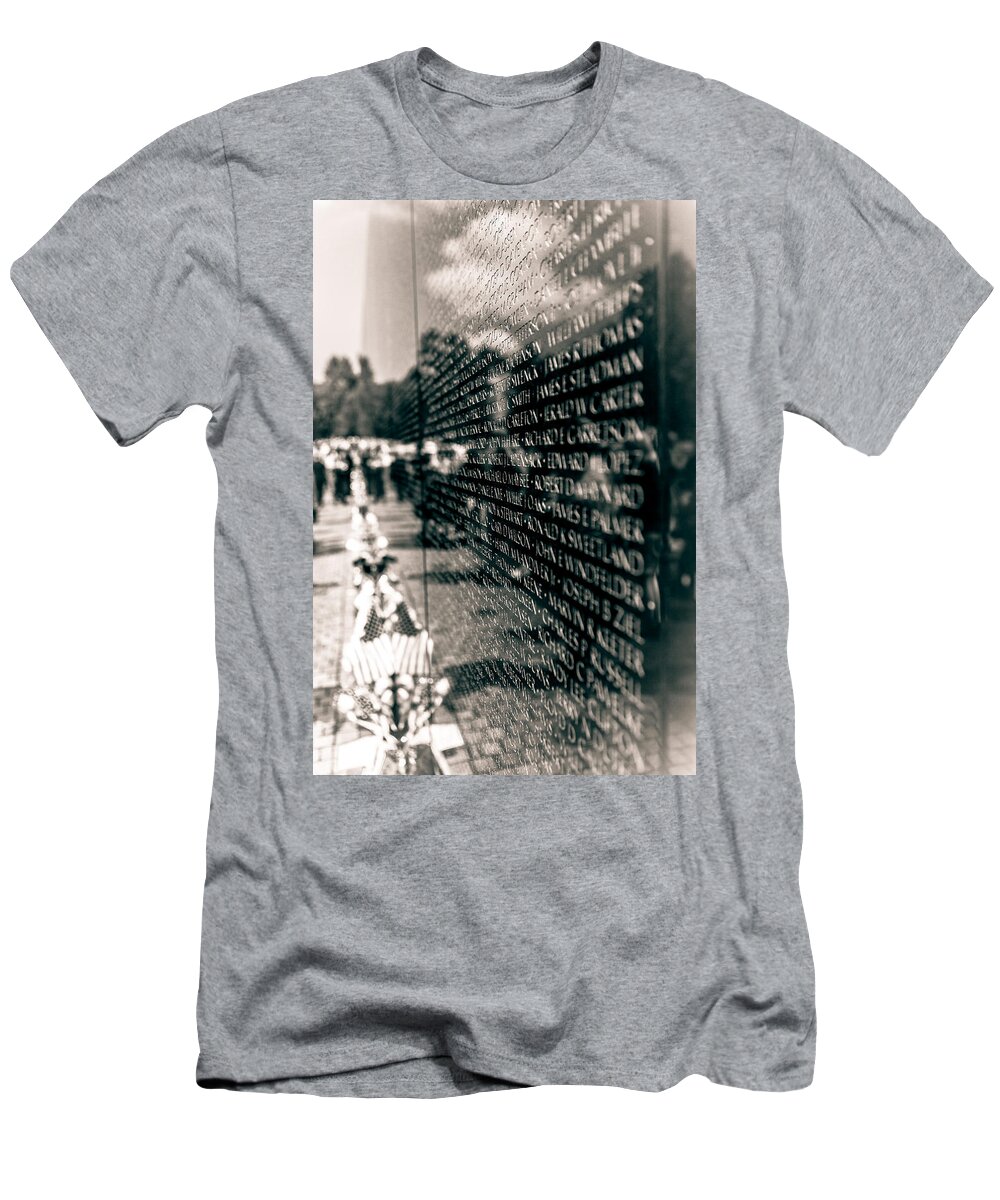 Soldiers T-Shirt featuring the photograph Heaven Honors the Fallen by Sennie Pierson