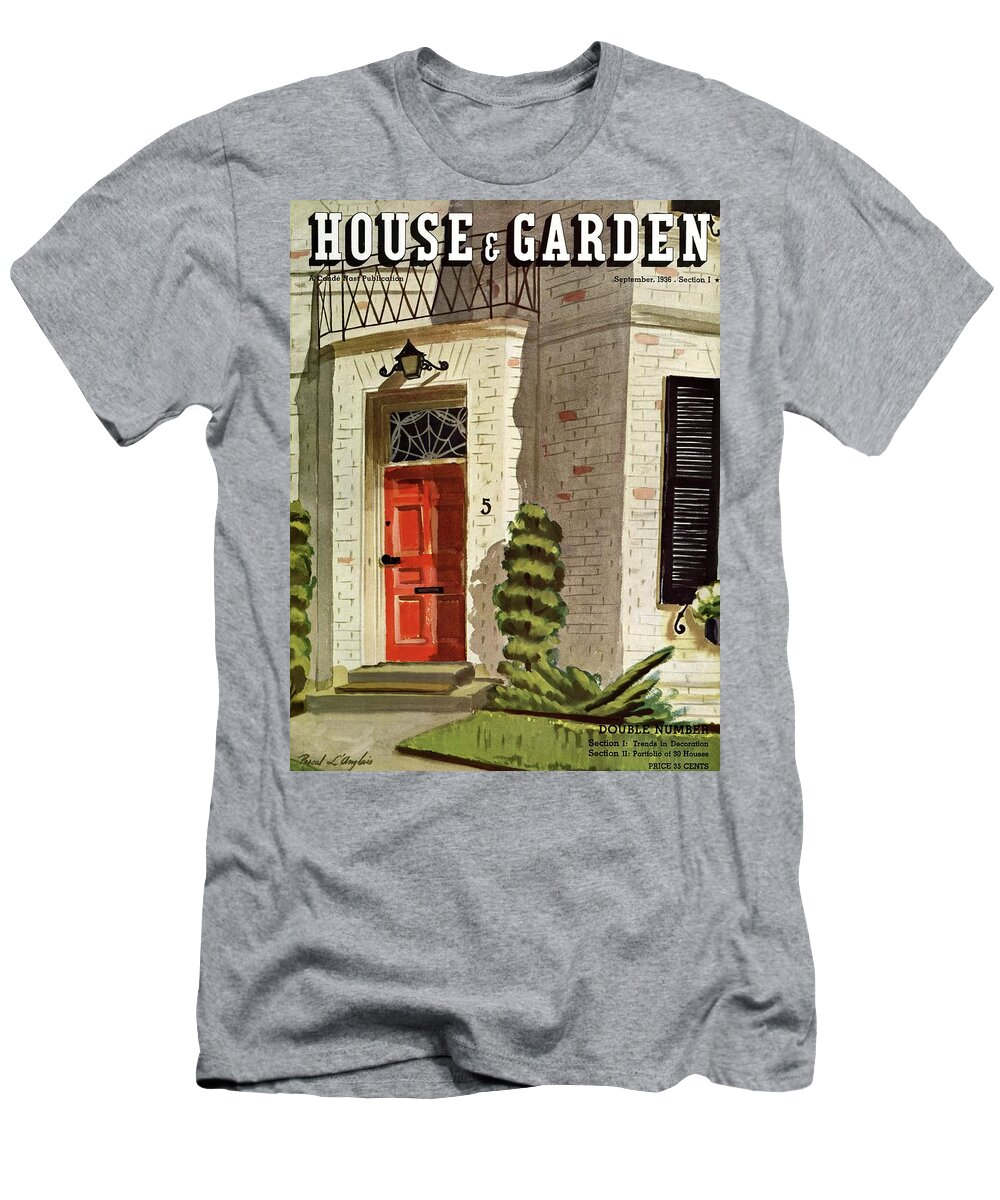 House And Garden T-Shirt featuring the photograph House And Garden Trends In Decorating Cover by Pascal L'Anglais