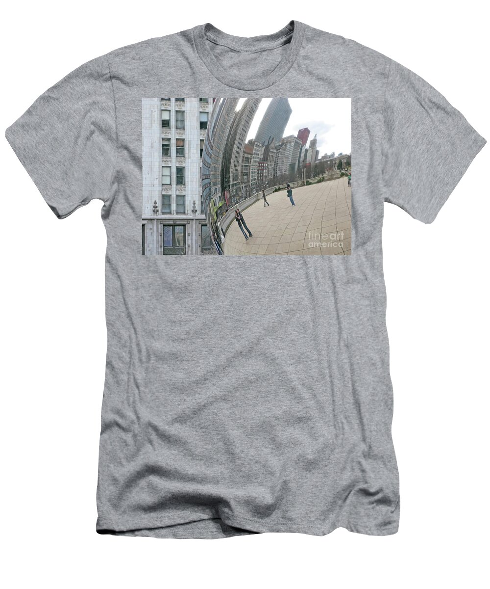 Chicago T-Shirt featuring the photograph Imaging Chicago by Ann Horn