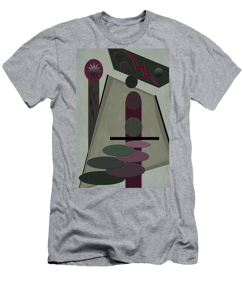 Abstract T-Shirt featuring the photograph Jackpot by Linda Dunn