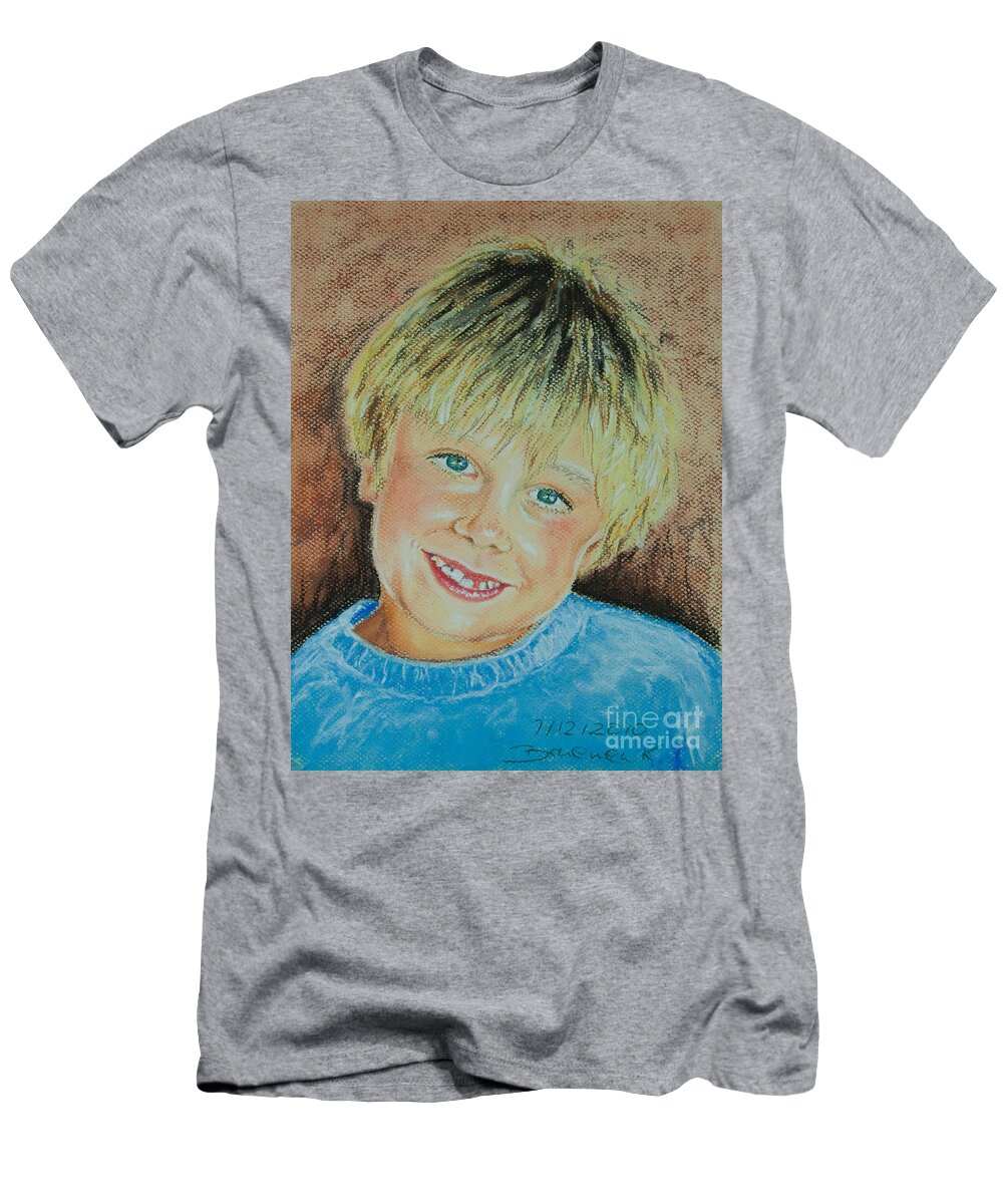 Boy T-Shirt featuring the pastel Jake by Katharina Bruenen