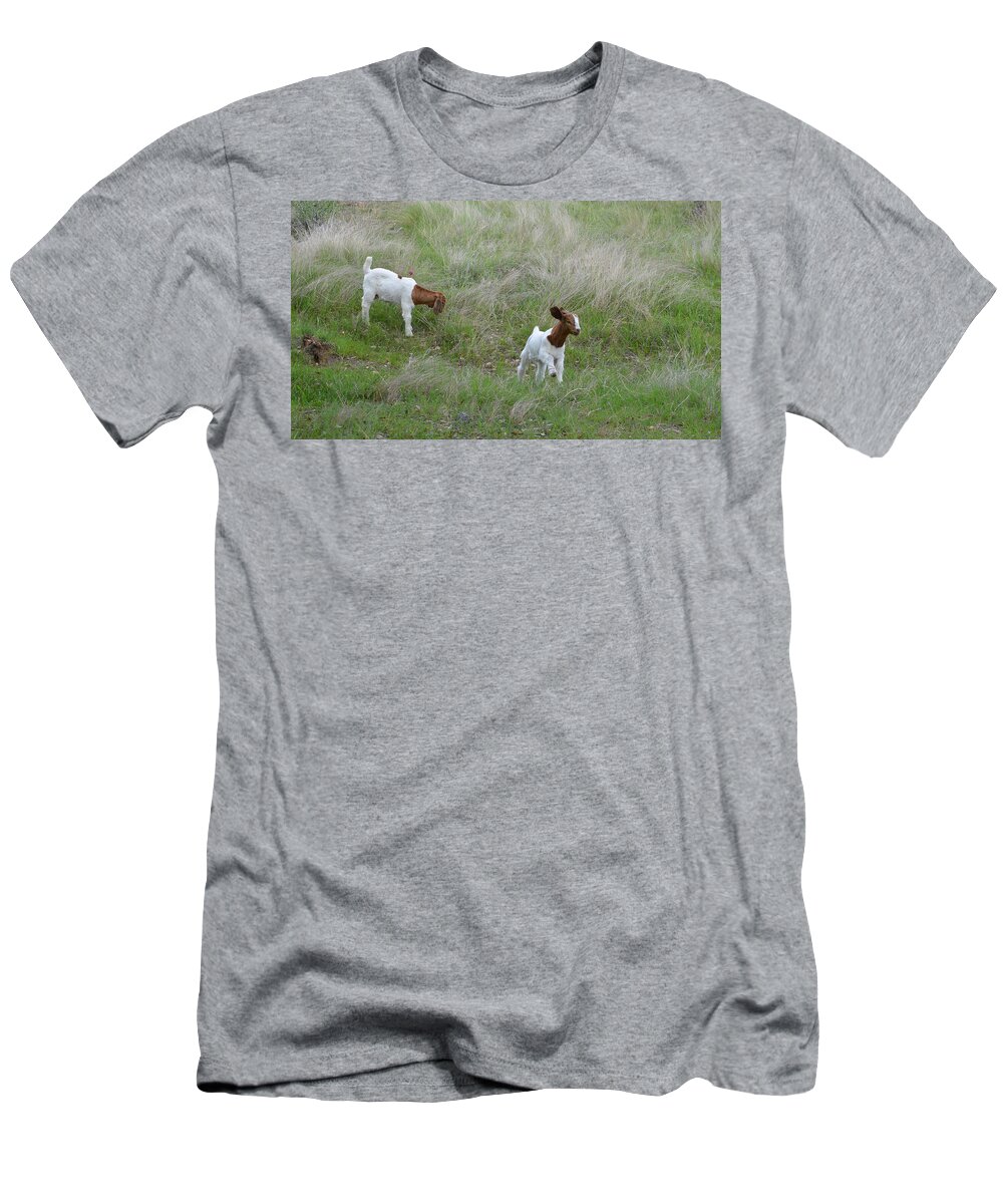 Kid T-Shirt featuring the photograph Kids at Play by Lynn Bauer