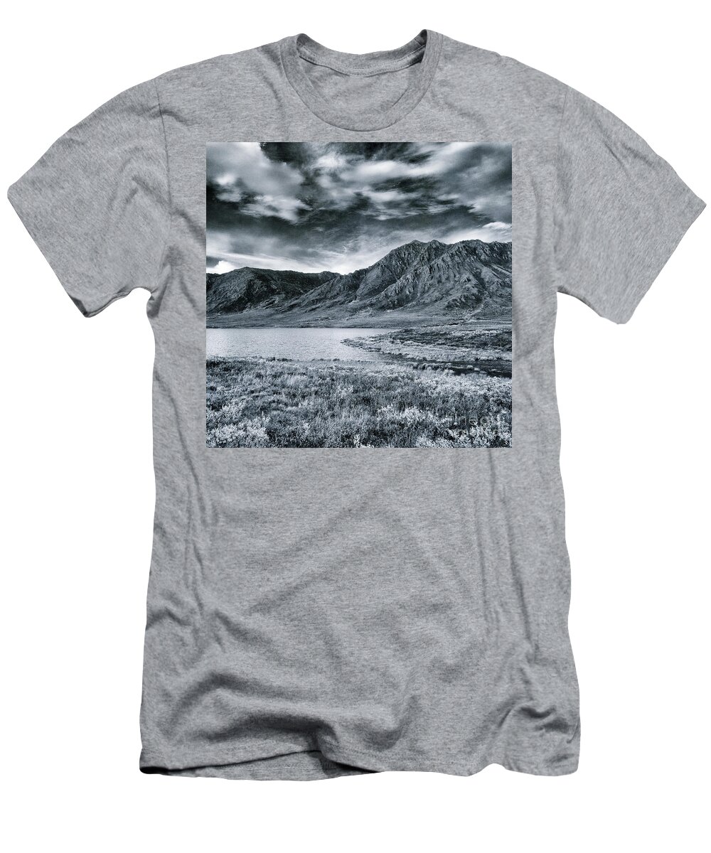 Mountain T-Shirt featuring the photograph Land shapes 33 by Priska Wettstein
