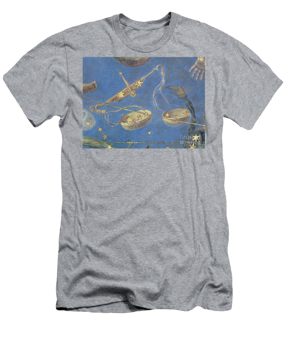 Libra T-Shirt featuring the photograph Libra Constellation Zodiac Sign 1575 by Science Source