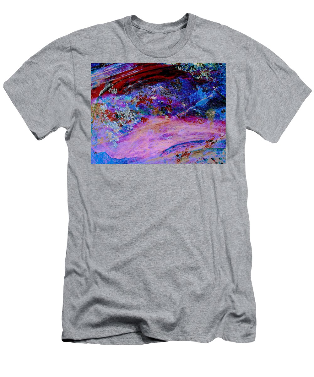 Stone T-Shirt featuring the photograph Lichen Sarabande by Stephanie Grant