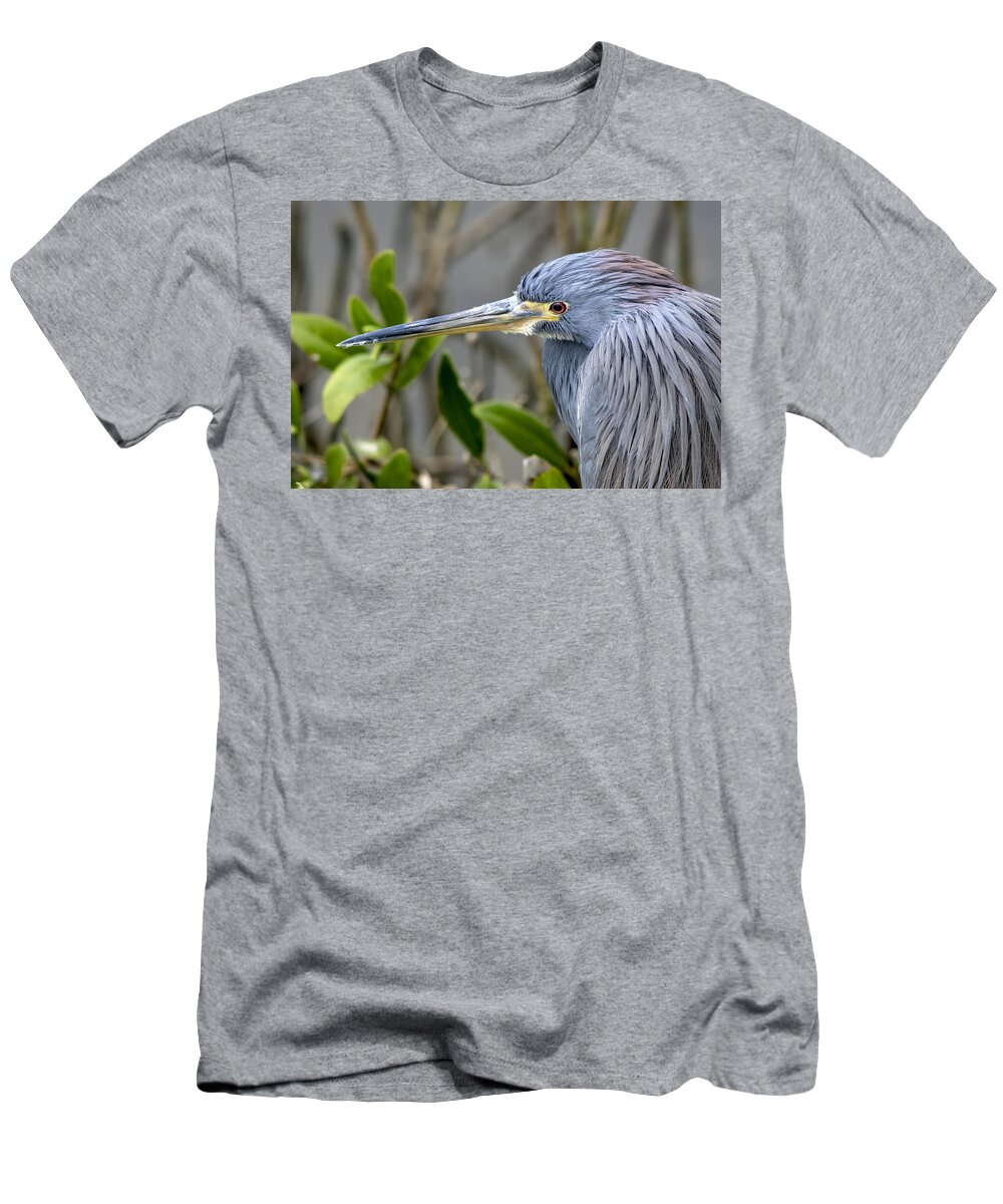 Texas T-Shirt featuring the photograph Egret by Carol Erikson