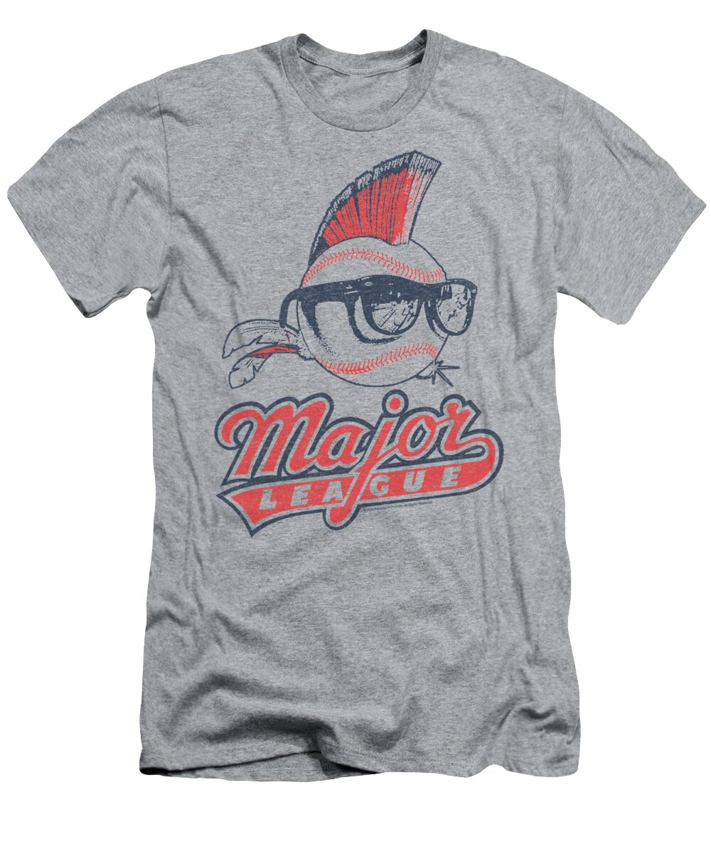 Major League T-Shirt featuring the digital art Major League - Vintage Logo by Brand A