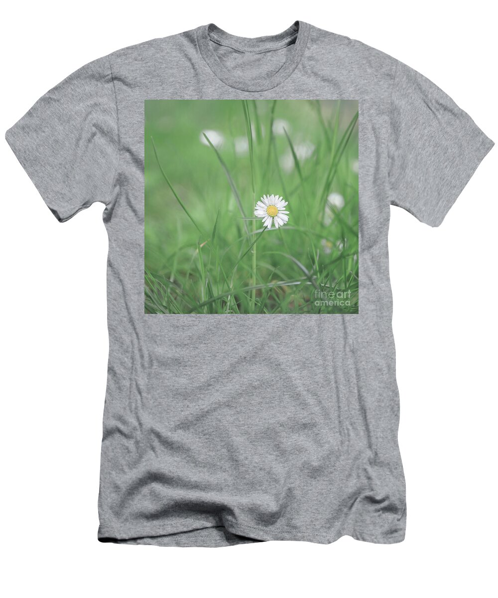 Flower T-Shirt featuring the photograph Meadows Of Heaven by Evelina Kremsdorf