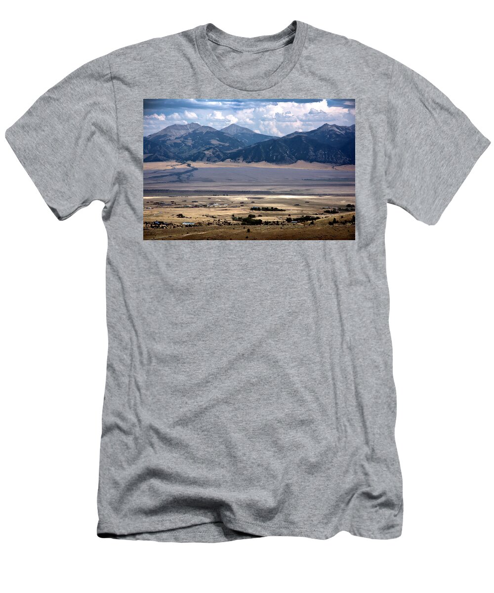  Mountain View T-Shirt featuring the photograph Millionaires Mountain View by Randall Branham