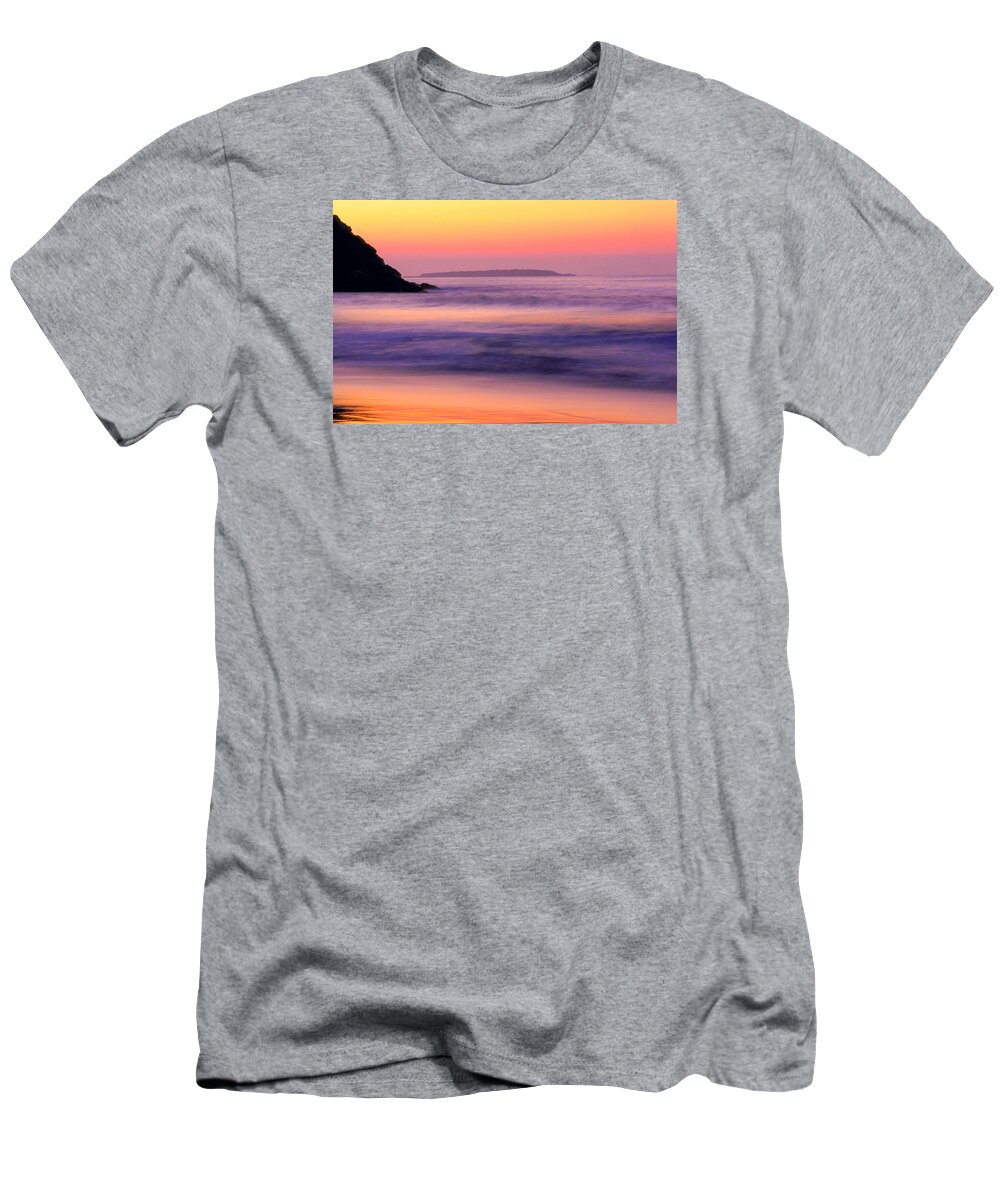 Morning Dream T-Shirt featuring the photograph Morning Dream Singing Beach by Michael Hubley