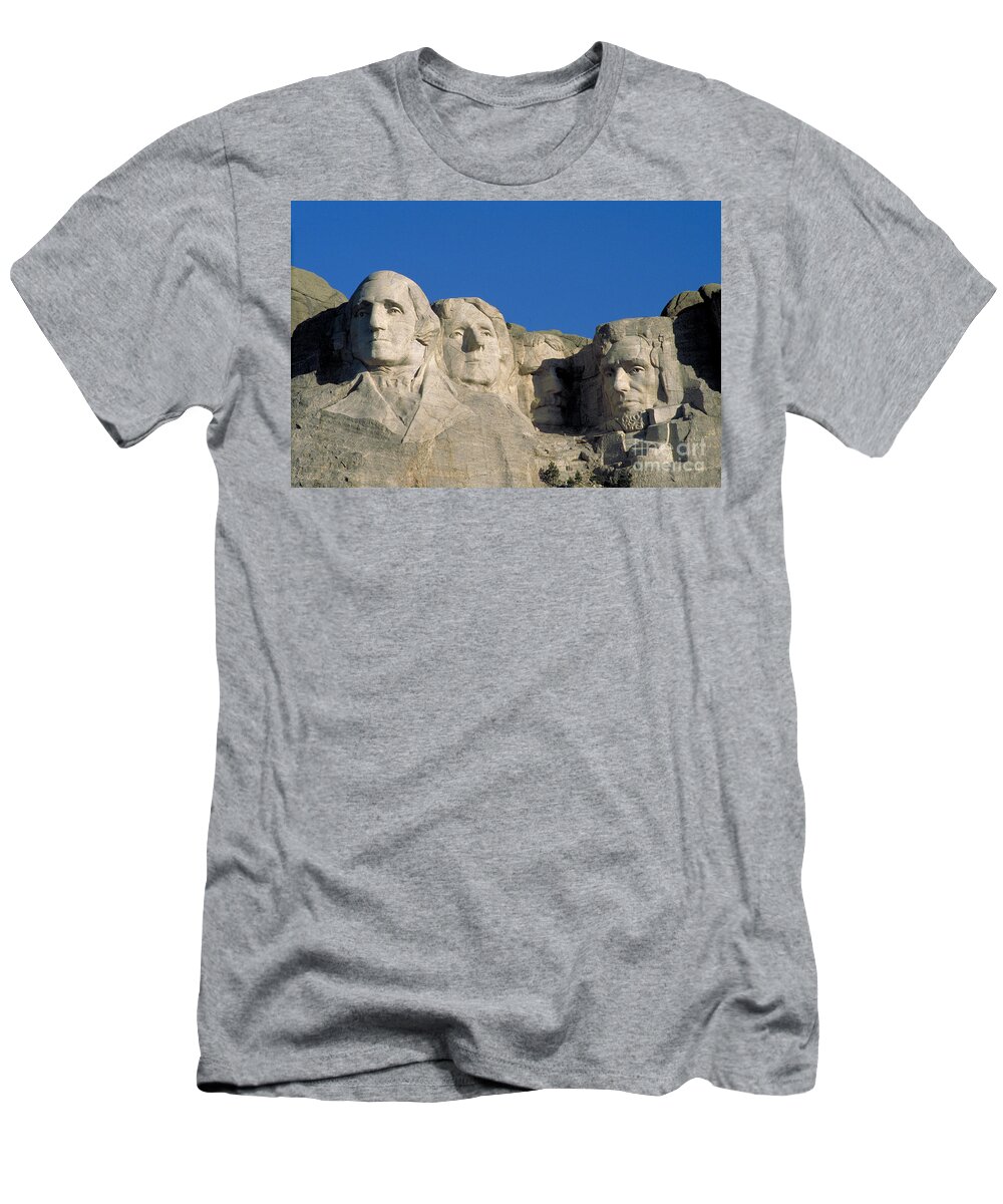 Mount Rushmore T-Shirt featuring the photograph Mount Rushmore by Mark Newman