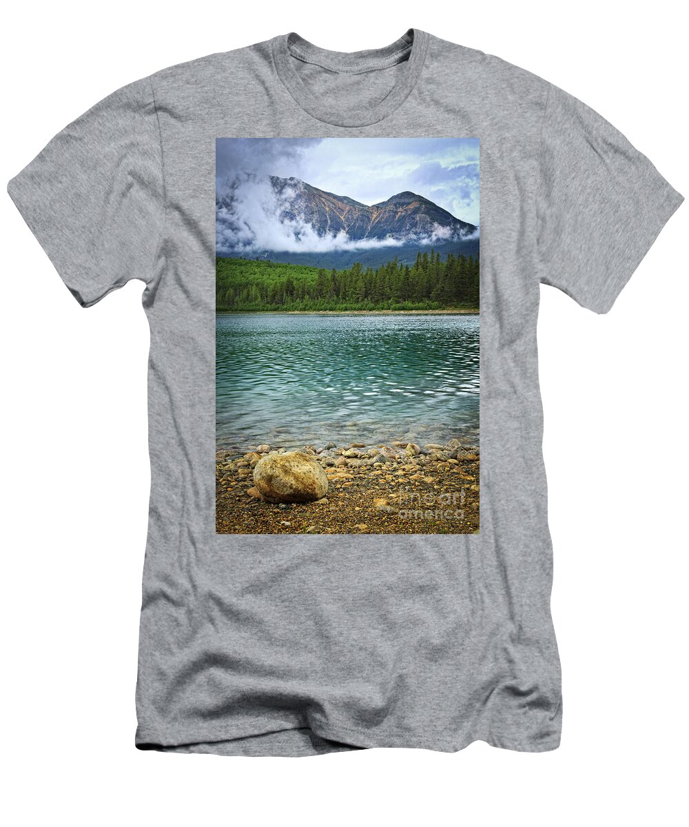 Lake T-Shirt featuring the photograph Mountain lake by Elena Elisseeva
