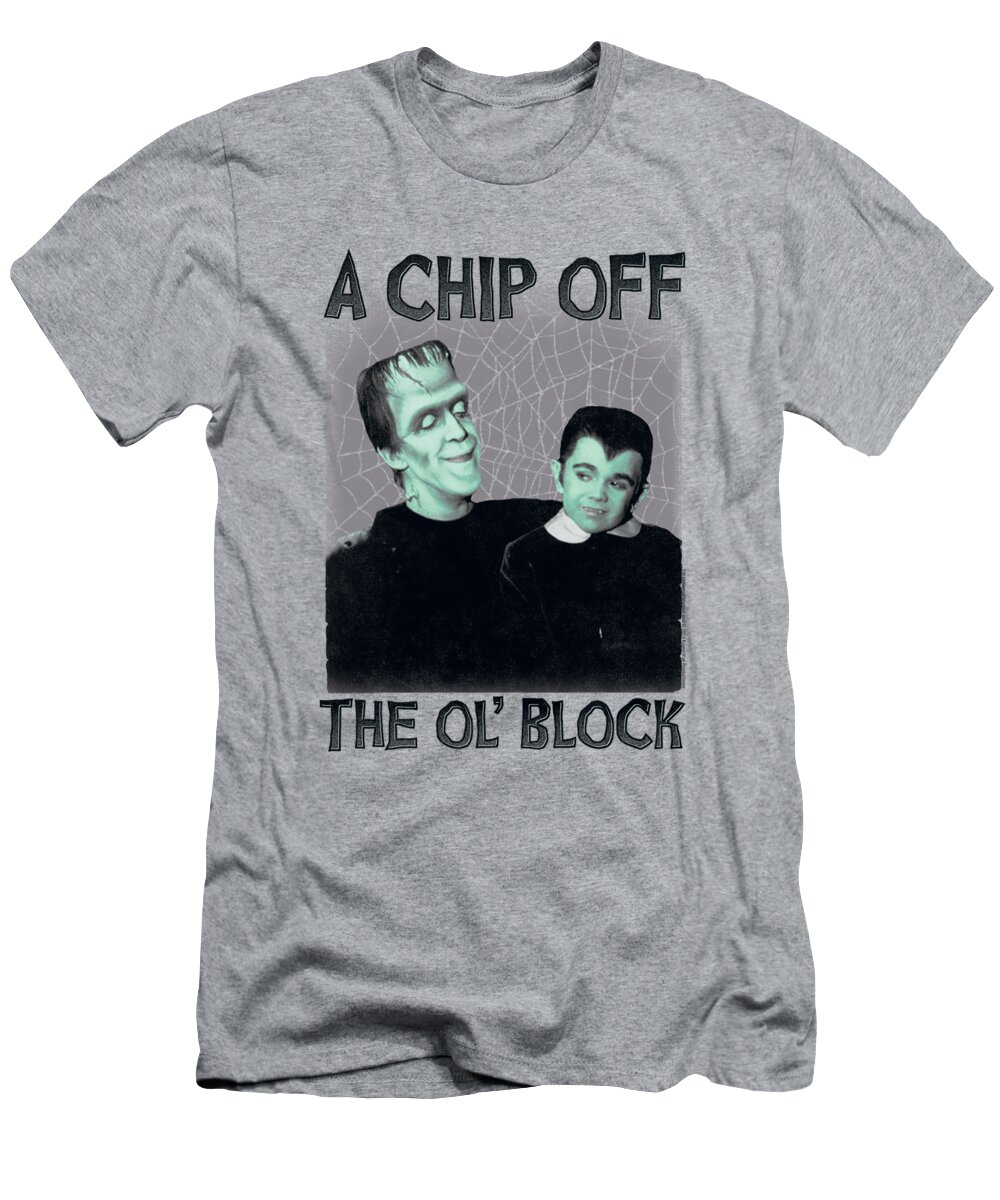  T-Shirt featuring the digital art Munsters - Chip by Brand A
